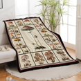 thumbnail image 3 of Mushroom Throw Blanket Mushroom Print Throw Blankets Gifts for Couch Sofa Bed Stuff Decor Soft Cozy Fleece Plush Warm Flannel Bedding for Lover Men Women Boys Girls 60"x80", 3 of 7