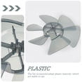 thumbnail image 3 of Plastic Fan Blade Replacement Part 6-Leaves Standing Pedestal Fan Table Fan Blade Fan Parts, 3 of 5