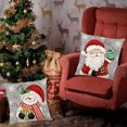 thumbnail image 5 of Nutcracker Pillow Covers Christmas Tree Pillow Cases Decorative Throw Pillows 18 x 18 Set of 4 Xmas Winter Holiday Pillow Cushion Case Covers for Sofa Couch Pink, 5 of 6
