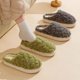thumbnail image 3 of Nuevos zapatos mullidos de invierno, zapatillas de algodón para mujer, lindas chanclas cálidas de suela gruesa, zapatos planos de felpa para interiores para parejas de hombres y mujeres, 3 of 5