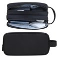 thumbnail image 2 of Double Layers Portable Electronic Accessories Organizer Multifunctional Large Capacity for USB Cable Cord Charger Headset Wire SD Card, 2 of 8