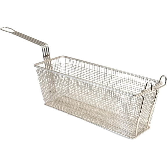 Prince Castle 17.13" x 5.63" x 6.14" Mesh Long Handle Fry Basket