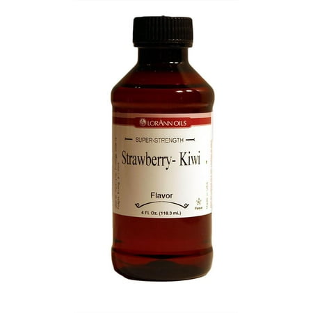 LorAnn Oils Strawberry-Kiwi Super Strength Flavor 4 oz Plastic Bottle Baking and Candy Flavoring – Kosher LorAnn Oils Strawberry-Kiwi Super Strength Flavor 4 oz Plastic Bottle Baking and Candy Flavoring – Kosher