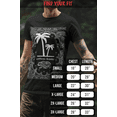 thumbnail image 5 of ShirtBANC California Republic Mens State Bear Shirt Palm Tree Paisley Design Tee, 5 of 5