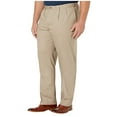 thumbnail image 3 of Dockers Men's Classic Fit Signature Khaki Lux Cotton Stretch Pants - Pleated (Regular and Big & Tall) Big & Tall 50W x 29L Timberwolf, 3 of 3