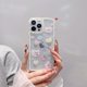 thumbnail image 2 of Compatible con iPhone 13 Pro Max Funda con diseño de mariposa floral de dibujos animados lindo para mujeres y niñas Estética Kawaii Funda delgada suave de TPU transparente para iPhone 13 Pro Max 6.7, 2 of 8