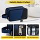 thumbnail image 5 of Neceser de viaje Vorspack para hombre resistente al agua, color azul marino, 5 of 7