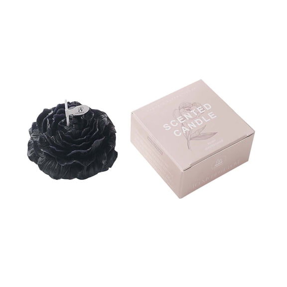 xaoyunyn Handcrafted Peony Scented Candle Aromatherapy Candle with Exquisite Flower Shape,for Home Decor and Holiday Gifts,5A Quality Wax