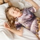 thumbnail image 5 of Balery Warm Sunflower Sleeping Cat Conjunto de Pijama Infantil de Manga Corta con Estampado – Ropa de Dormir de Algodón Suave-4X-Large, 5 of 6