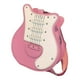 thumbnail image 5 of Bolso de hombro con forma de guitarra para mujer, de piel sintética, ligero, tipo bandolera. Rosa, 5 of 9