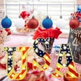 thumbnail image 5 of Chmadoxn Fourth of July Decorations Independence Day USA Letter Decoration Design Light, Illuminating Letters, Used For Independence Day Family Gatherings And Wedding Decorations. USA Letter Decor, 5 of 9
