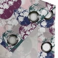 thumbnail image 4 of Ambesonne Grommet Curtain, , 50"x108", Hunter Green Plum Rose, 4 of 5