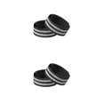 thumbnail image 2 of Greeniant 2X bandas reflectantes brazo cinturón brazalete led correa reflector alta visibilidad correr pesca negro / 5 cm Negro/5CM 2Conjunto, 2 of 6