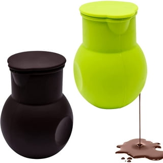 1pc Silicone Chocolate Melting Pot For Microwave And Oven, Heat Resistant Chocolate  Melting Pot