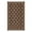 Brown, variant on Garvee 8'x10' Waterproof Outdoor Rug Modern Bordered Reversible Outdoor Carpet, Plastic Straw Rug Portable RV Picnic Camping Mat for Garden Backyard Deck Balcony, Black