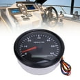 thumbnail image 3 of 110mm Tachometer Gauge with 7 Color Backlight, DC 9-32V 6000RPM Boat Tachometer Hour Meter for Truck Tractor Trailer Car RV, 3 of 7