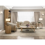 Michael Amini Villa Cherie Sofa - Pearl/Caramel