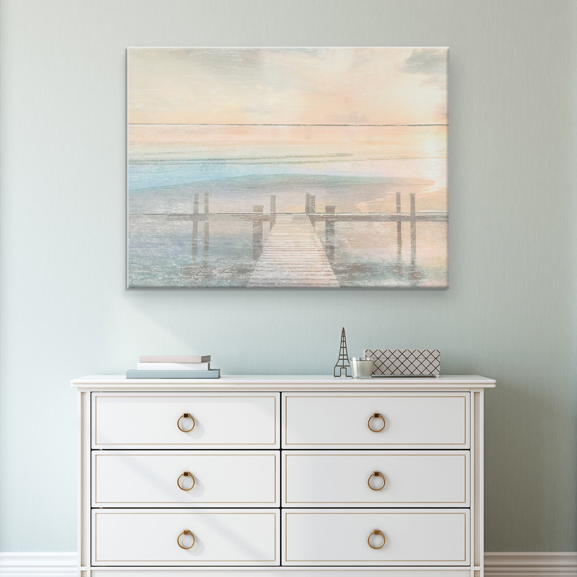 Masterpiece Art Gallery The Beach is Calling by Mike Calascibetta Canvas Art Print 30" x 40"