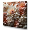 thumbnail image 2 of Designart "Charming Coral Dahlias" Dahlia Wall Art Prints, 2 of 7