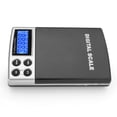thumbnail image 2 of Digital Pocket Scale Jewelry Gold Silver Coin Gems Weight Balance Weigh Tool Mini Size 1000 g x 0.1 g High Precision LCD Display Portable with Protective Cover, 2 of 7