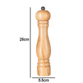 thumbnail image 2 of Wooden pepper mill Beech wood pepper mill Color manual pepper mill, 2 of 5