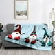 thumbnail image 2 of Decoración del hogar, manta de felpa para sofá, colcha, cama, mantas suaves y esponjosas, decoración a cuadros, moderna morandi, invierno, Feliz Navidad, 2 of 5