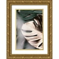 thumbnail image 1 of Artographie Studio 17x24 Gold Ornate Wood Framed with Double Matting Museum Art Print Titled - Monstera Mix 03, 1 of 4