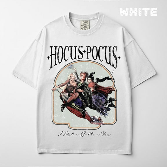 Retro Hocus Pocus Shirt, Hocus Pocus Shirt, Sanderson Sisters Costume Party Shirt, Disney Costume Party Shirt, Costume Party Party Shirt, S-5XL Shirt