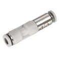 thumbnail image 1 of Unique Bargains 6mm Push Quick Connect Pneumatic Inline Air Tube Fitting Check Valve, 1 of 5