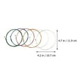 thumbnail image 5 of 6 Pcs Guitare en Alliage de Cuivre Guitare Classique de Remplacement, 5 of 5