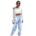 thumbnail image 2 of Mujer Pantalones holgados Pantalones deportivos casuales Joggers Pantalones Tinte fino Tie dye Zulema Pantalones holgados de mujer, 2 of 7