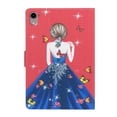 thumbnail image 3 of for iPad 10th Generation 10.9 inch 2022,  Lovely Pattern Soft Rubber Back Cover, Protective Leather Case, Adjustable Stand Auto Wake/Sleep Smart Case for iPad 10th Generation 10.9",Girl, 3 of 7