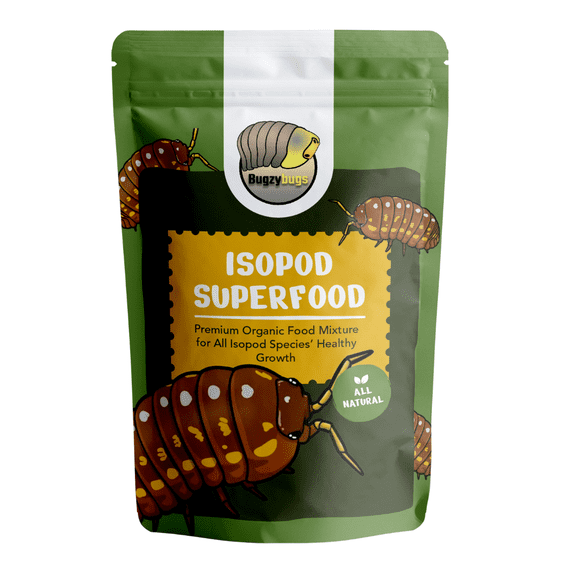 BugzyBugs Isopod Super Food Blend Premium with Protein and Calcium