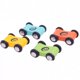thumbnail image 2 of ZHAOCHENG Pista de carreras de madera con rampa para coches - Juego de coches para niños pequeños - Paquete de 4 coches de repuesto, 2 of 2