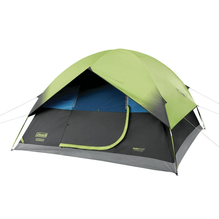 Coleman, 6-Person Dark Room Sundome Tent, 10x10 ft, Weatherproof