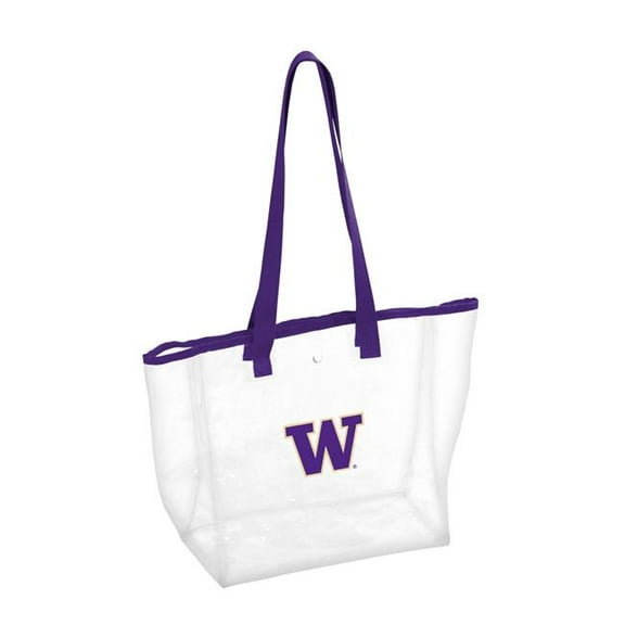 Logo Brands 237-65P University of Washington Huskies Stadium Clear Bag