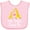 AD-Pink, variant on Inktastic My Yaya Loves Me Giraffe Boys or Girls Baby Bib