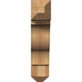 thumbnail image 4 of Ekena Millwork 6"W x 22"D x 26"H Funston Craftsman Rough Sawn Bracket, Western Red Cedar, 4 of 13