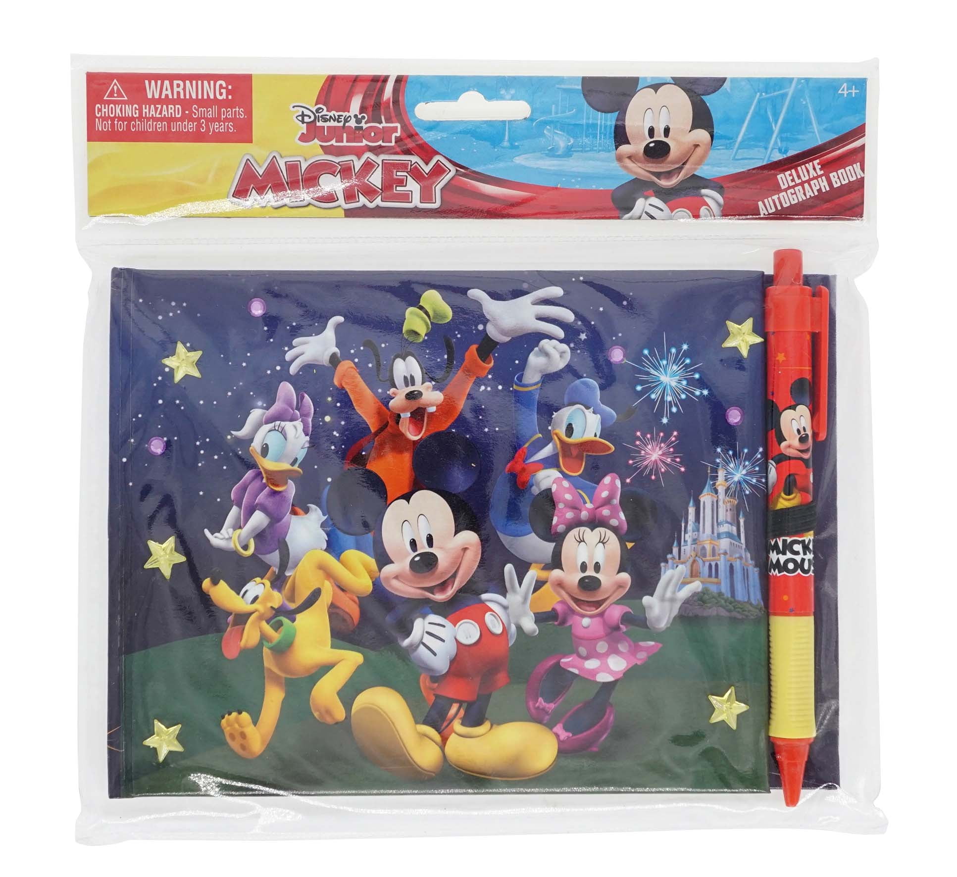 Mickey Mouse Autograph Book With Pen