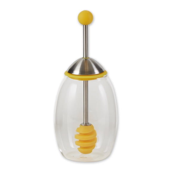 11-Ounce Honey Jar with Silicone Dipper