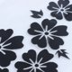 thumbnail image 2 of 4X NEGRO Decal Car Flower Sticker Impermeable ExtraíBle Deco VehíCulo Rayas Cubierta, 2 of 5