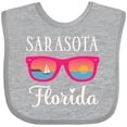thumbnail image 3 of Inktastic Sarasota Florida Summer Trip Girls Baby Bib, 3 of 4