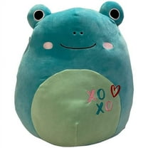 Squishmallows 2022 Valentine Squad 16" Ludwig the XOXO Frog Plush Doll Super Soft
