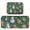Gingerbread Cookies Snowmen, variant on 2-Piece Ultra Soft Absorbent Floor Mats With Anti-Skid Backing For Kitchen Bathroom Laundry Room Gingerbread Cookies Snowmen