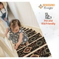 thumbnail image 3 of Benissimo Stair Treads Carpet Durable Polyester Skid Resistant / Set of 13 (9"x32") + 1 (31"x31") Eastern Breeze, 3 of 5