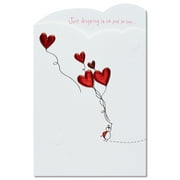 American Greetings Ladybug Valentine's Day Card with Foil