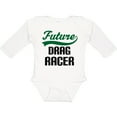 thumbnail image 3 of Inktastic Future Drag Racer Boys Long Sleeve Baby Bodysuit, 3 of 5