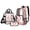 Axolotl Strawberry, variant on Xoenoiee Giraffe Sunflower Butterfly Print Large Clear Backpack for School Girls 3PCS See Through Backpacks with Lunch Bag and Pencil Case Set, Heavy Duty Transparent Bookbag for Kids
