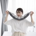 thumbnail image 6 of Homerr U-shaped Travel Pillow Portable Travel Pillow Neck Support Cushion -Soft Breathable Washable Non-Fading Adjustable Airplane Car Travel Cushion Memory Foam Neck Pillow, 6 of 9
