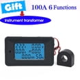 thumbnail image 3 of AC 110V-250V 100A LCD Digital Panel Power Watt Meter Monitor Voltmeter Ammeter, 3 of 6
